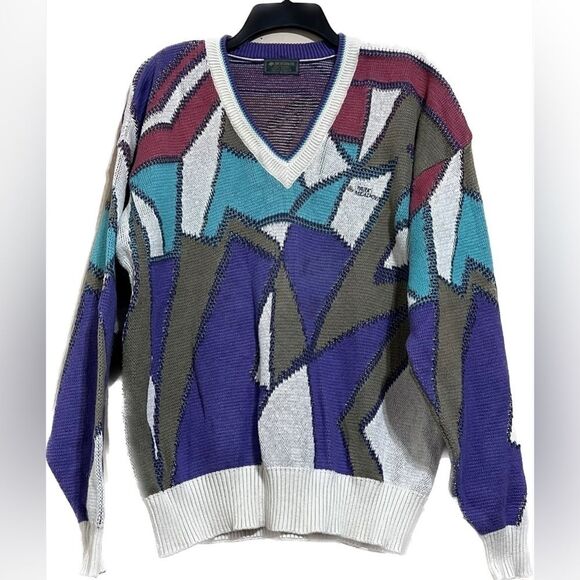 Descente • Vintage Golf Collection Men’s Sweater - Picture 1 of 11